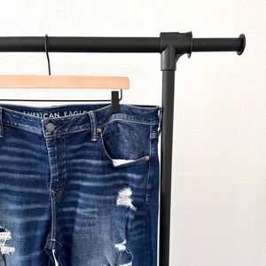 American Eagle Skinny Fit Distressed Jeans
